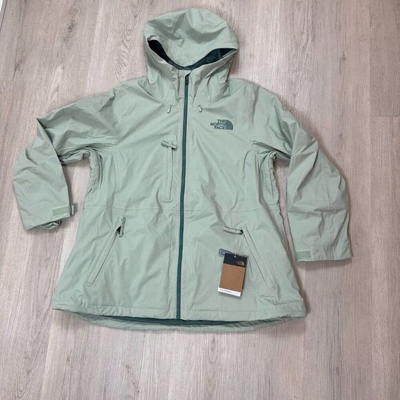 The North Face Womens Freedom Jacket Plus Size 1X Misty Sage - Picture 6 of 9